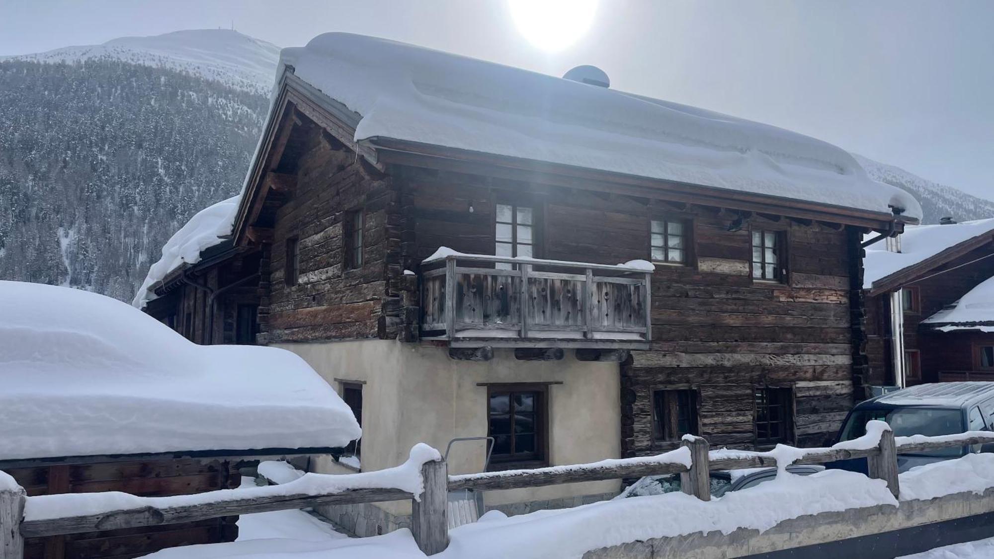 Baita La Broina Livigno Bagian luar foto